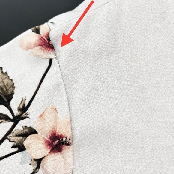 Amanda Uprichard x GB Angela Dress in Camillia Floral Print 3X - Picture 7 of 9